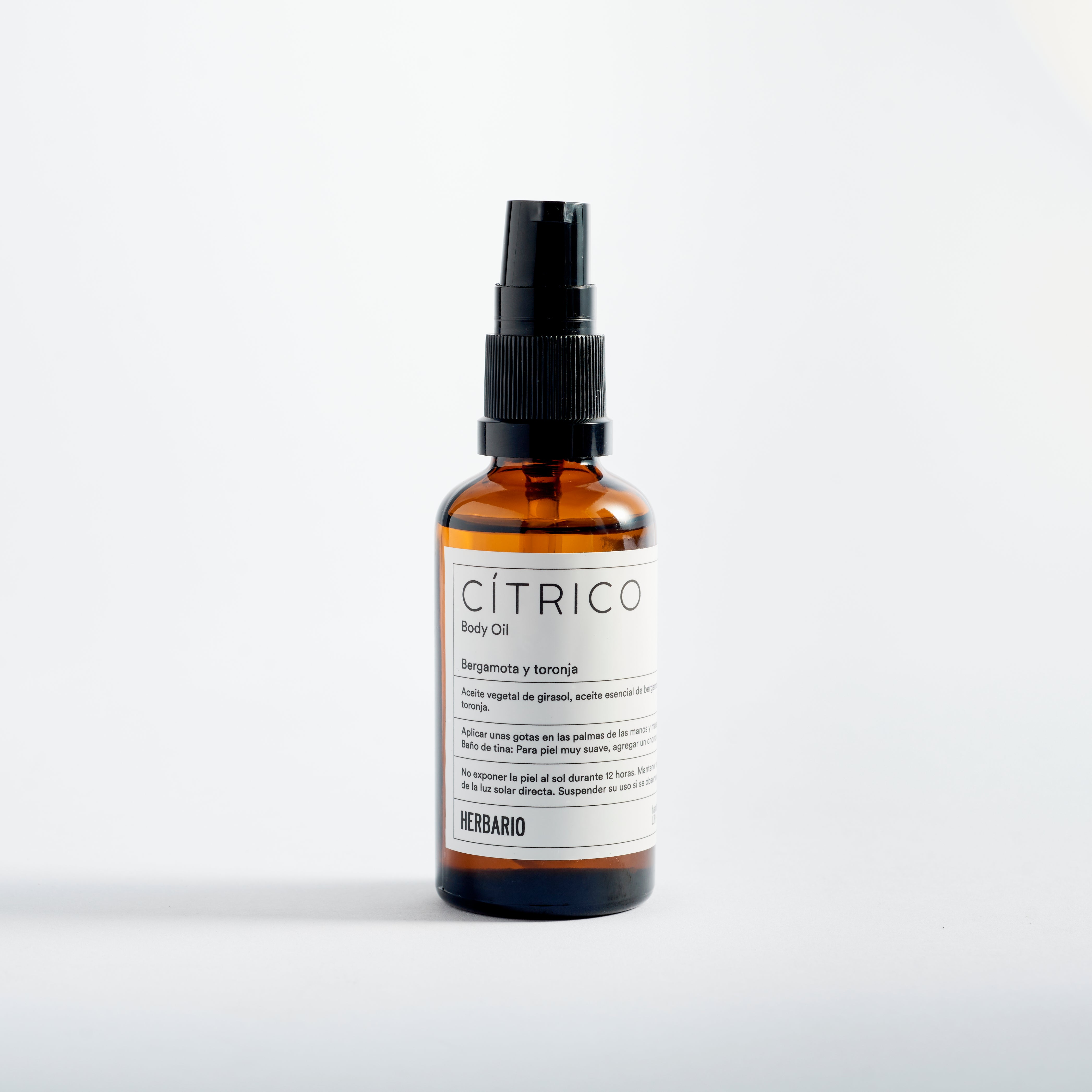 Body Oil Cítrico - bergamota y toronja