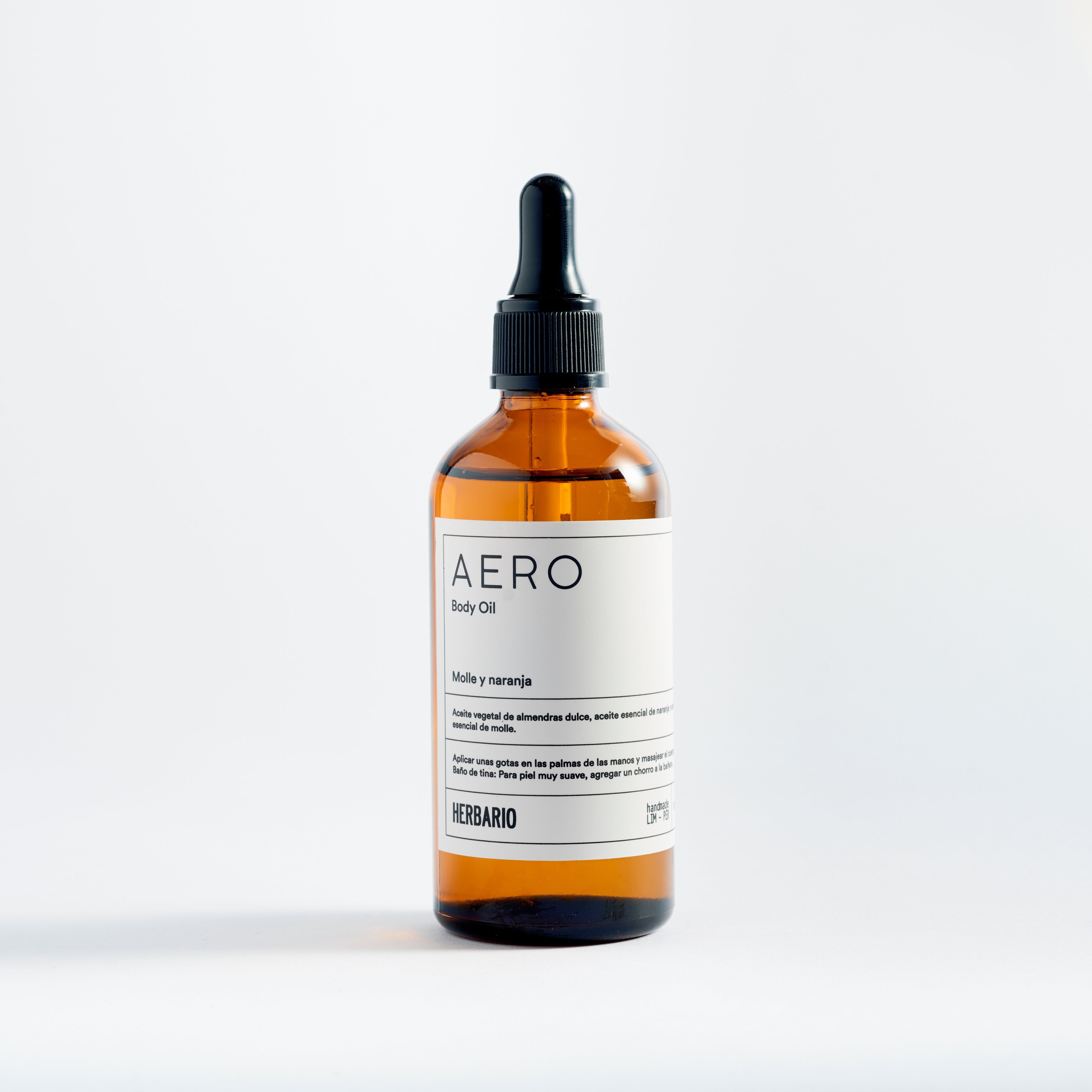 Body Oil Aero - molle y naranja